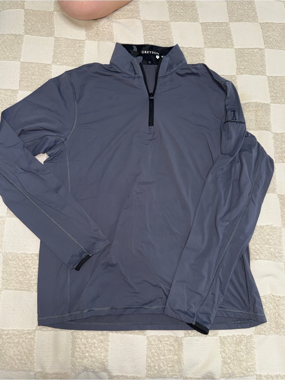 Greyson Clothiers Men's Guide Sport Quarter Zip Pullover Streamsong Large